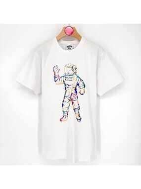 Billionaire Boys Club Short Sleeve Graphic T Shirt Mens Size Medium White